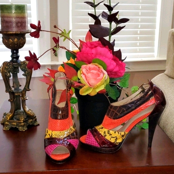 Heels Color Block - Picture 4 of 12